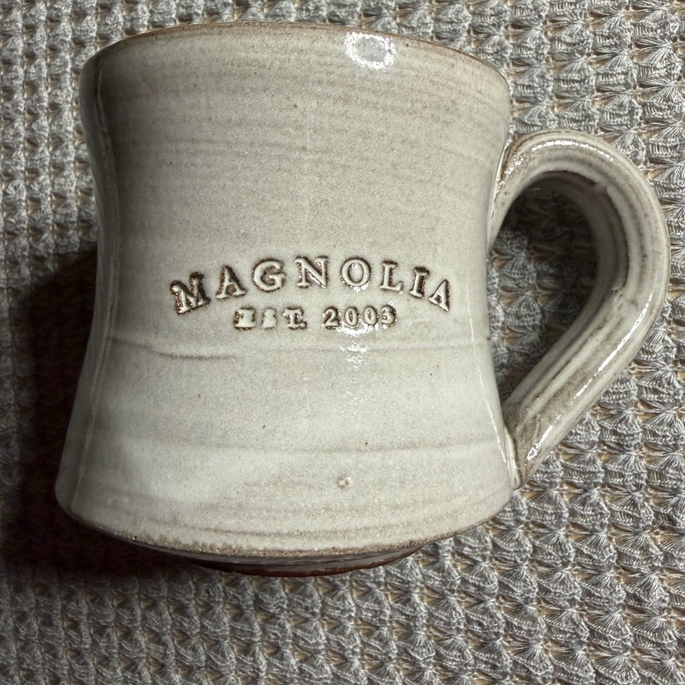 Magnolia Market Hand Made Ceramic Mug